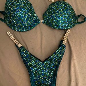 Blue suit. Small size